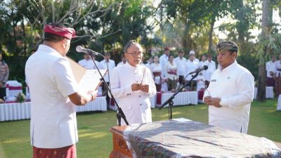 Bupati Mahayastra Cetak Rekor Lagi, Lantik Sekda Termuda Setelah Sekda Tertua