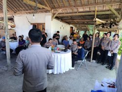 Polres Gianyar Turun ke Subak Jro Kuta, Dengar Langsung Aspirasi Petani